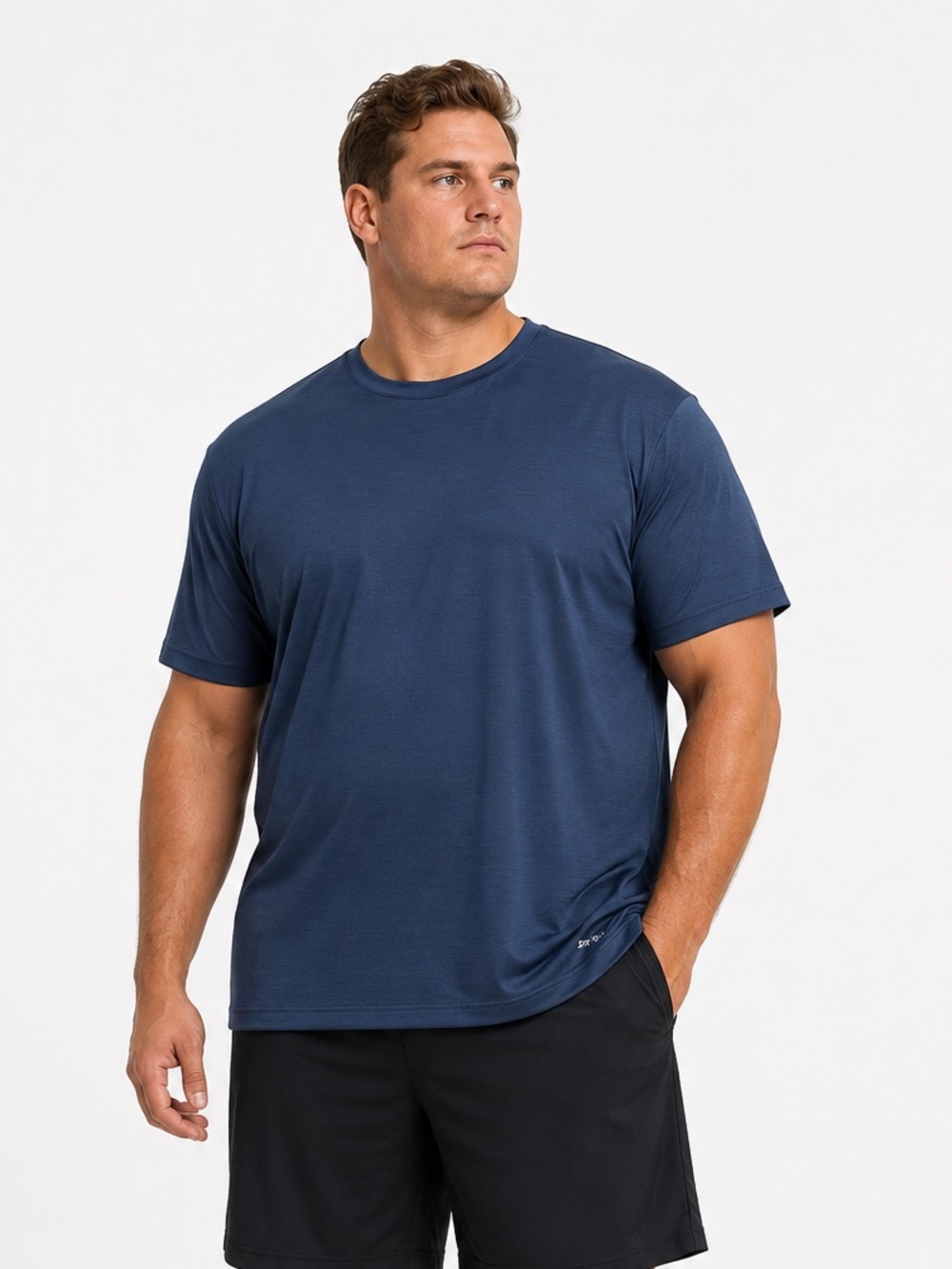 tek gear Men's Black Athletic Shorts with Side Pockets